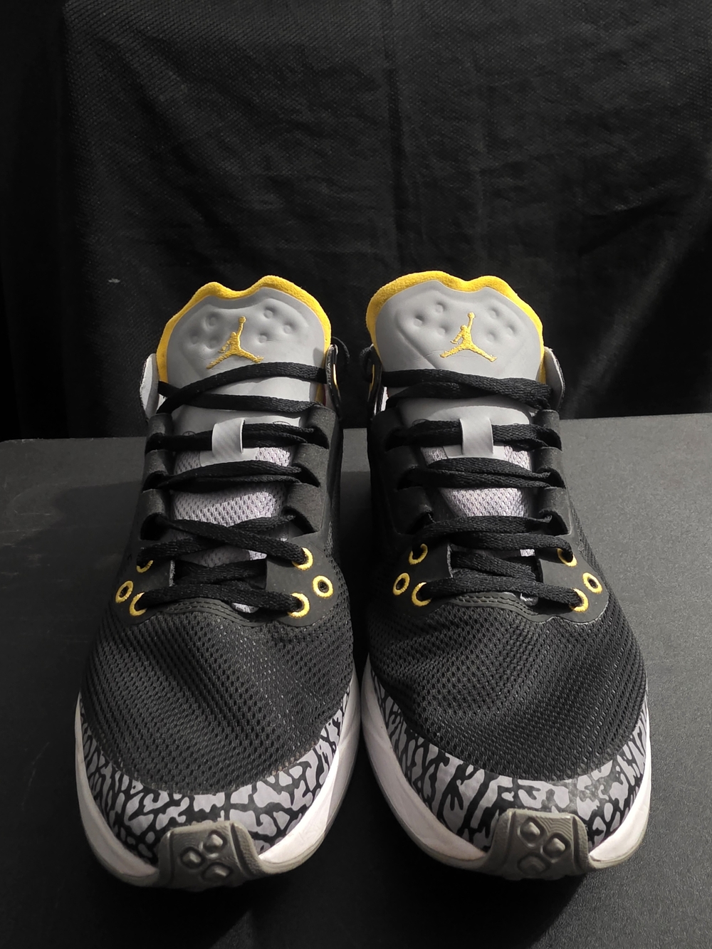 Nike Jordan 88 Racer Varsity Black Gray Maize Mens Sneakers